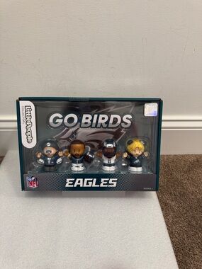 Philadelphia eagles nfl little people fisher price collectors set NIP